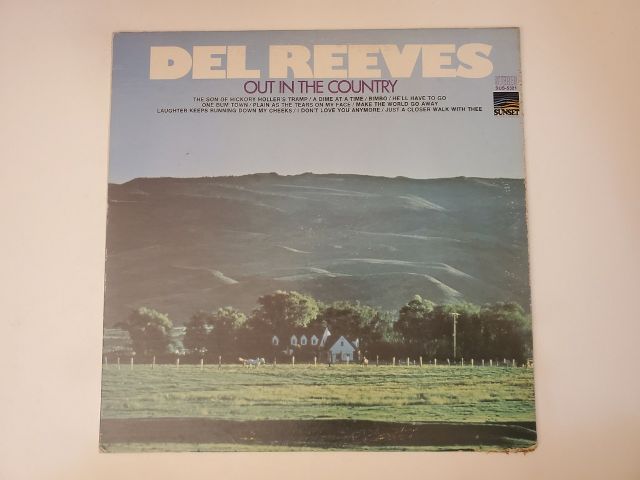 Del Reeves Out in the Country vinyl record