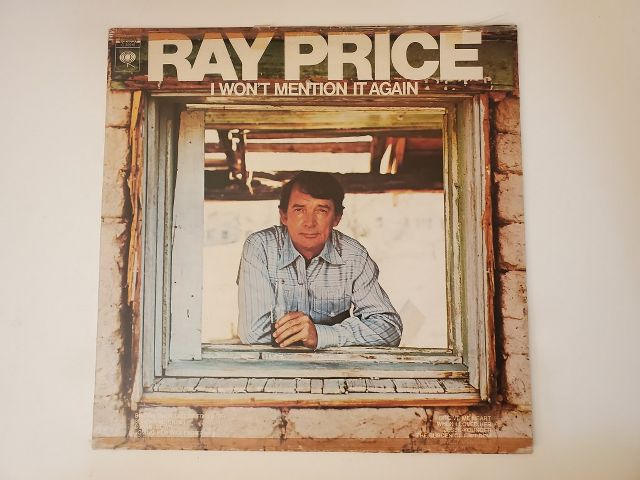 Ray Price I Won't Mention It Again vinyl record