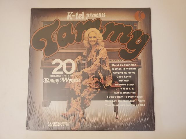 Tammy Wynette 20 Greatest Hits vinyl record