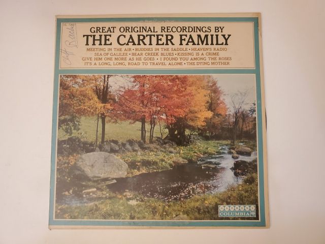 The Carter Family Great Original Recordings by The Carter Family vinyl record