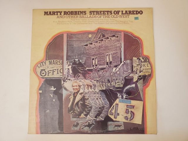Marty Robbins Streets of Laredo and Other Ballads of the Old West vinyl record