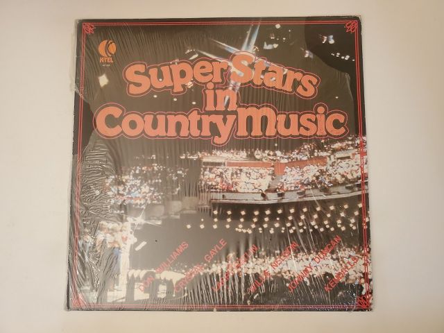 Various Artists Super Stars in Country Music vinyl record