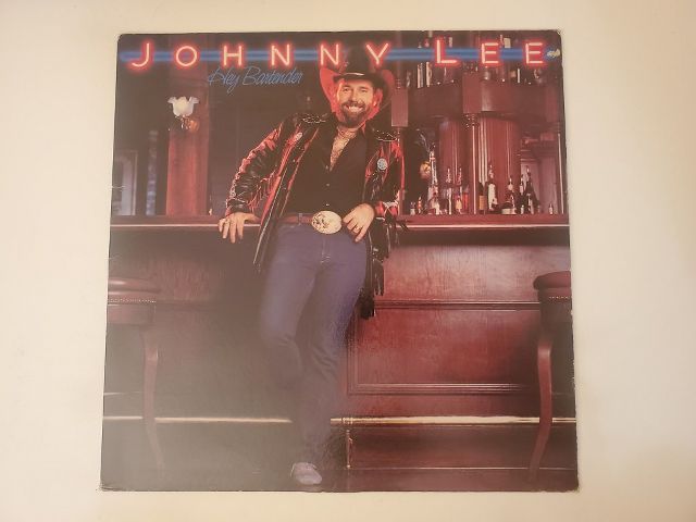 Johnny Lee Hey Bartender vinyl record