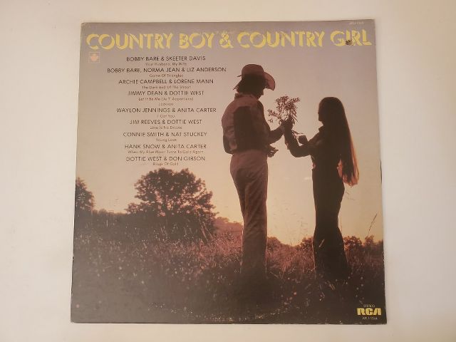 Various Artists Country Boy & Country Girl vinyl record