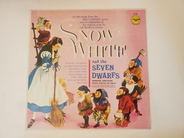 The Golden Orchestra and Chorus Snow White and the Seven Dwarfs vinyl record