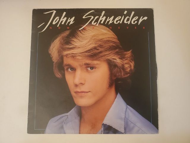 John Schneider Now or Never vinyl record