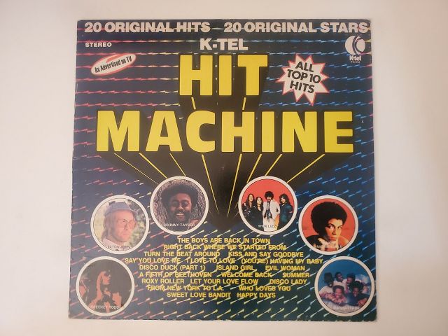 Various Artists Hit Machine vinyl record