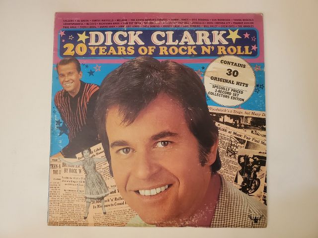 Various Artists Dick Clark 20 Years of Rock N' Roll vinyl record