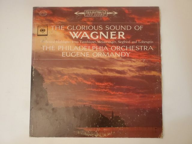 The Philadelphia Orchestra The Glorious Sound of Wagner vinyl record