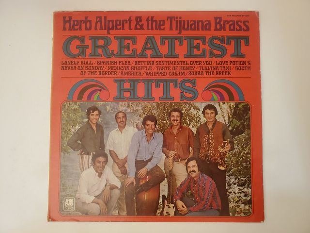 Herb Alpert & the Tijuana Brass Greatest Hits vinyl record