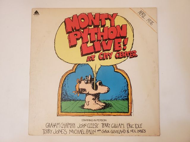 Monty Python Live! At City Center vinyl record