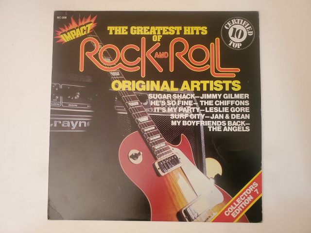 Various Artists The Greatest Hits of Rock and Roll vinyl record
