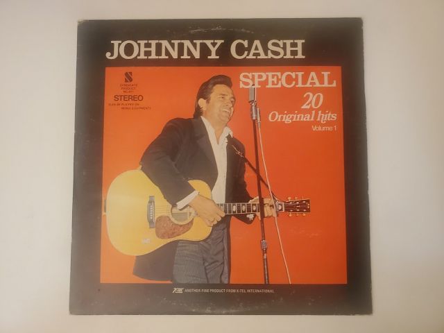 Johnny Cash Special 20 Original Hits Volume 1 vinyl record