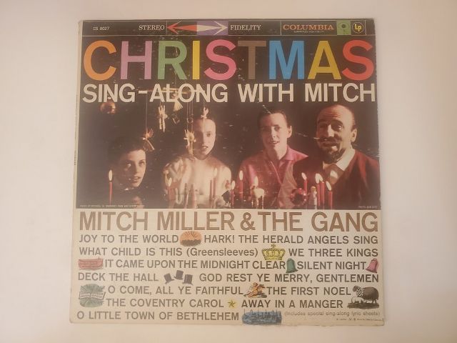 Mitch Miller & The Gang Christmas Sing-Along with Mitch vinyl record