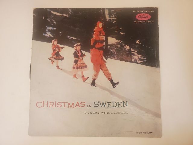?ke Jelving Christmas in Sweden vinyl record