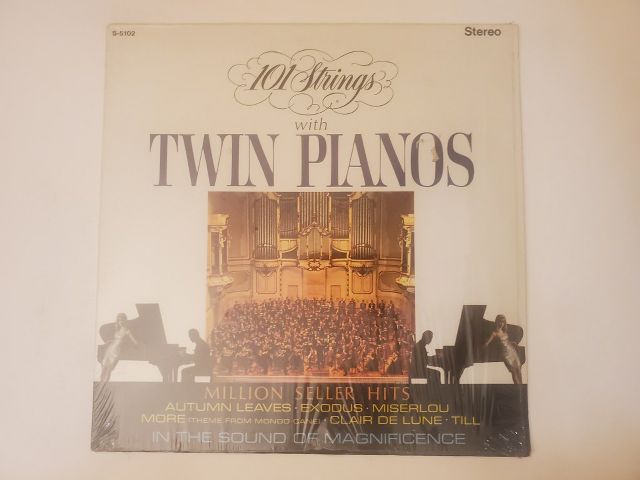 101 Strings Twin Pianos vinyl record