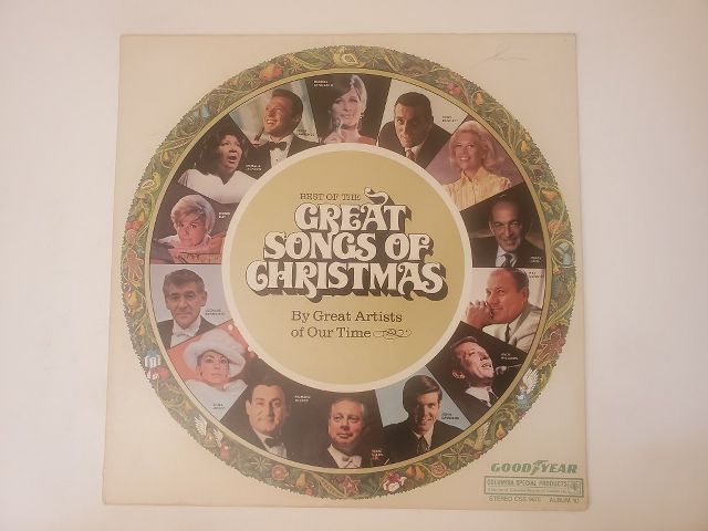 Various Artists Best of the Great Songs of Christmas: By Great Artists of Our Time vinyl record