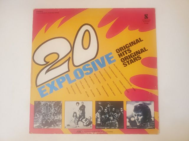 Various Artists 20 Explosive Original Hits vinyl record