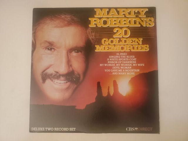 Marty Robbins 20 Golden Memories vinyl record