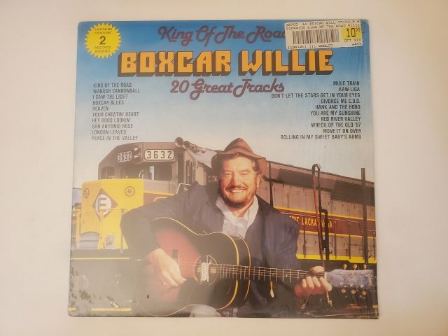 Boxcar Willie King of the Road: 20 Great Tracks vinyl record