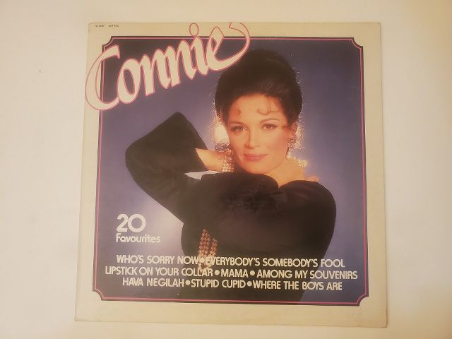 Connie Francis 20 Favourites vinyl record