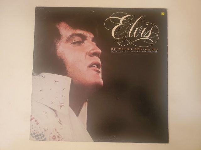 Elvis Presley He Walks Beside Me vinyl record