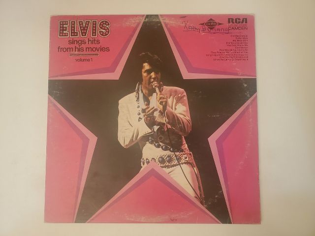 Elvis Presley Elvis Sings Hits from His Movies, Volume 1 vinyl record