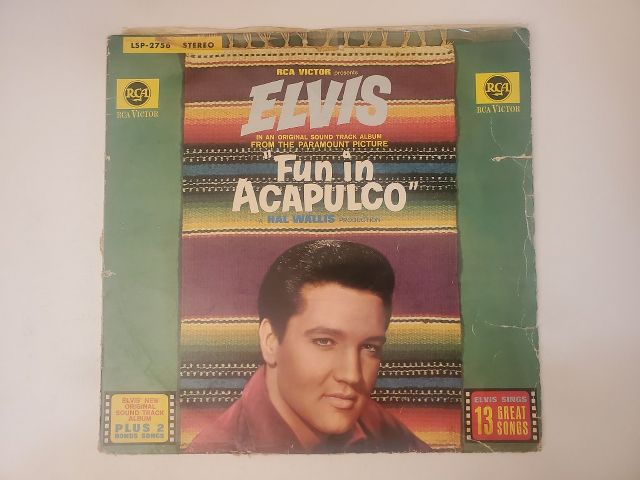 Elvis Presley Fun in Acapulco vinyl record