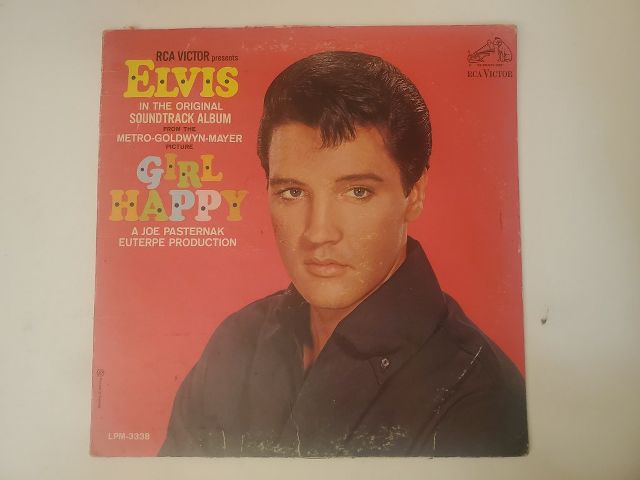 Elvis Presley Girl Happy vinyl record