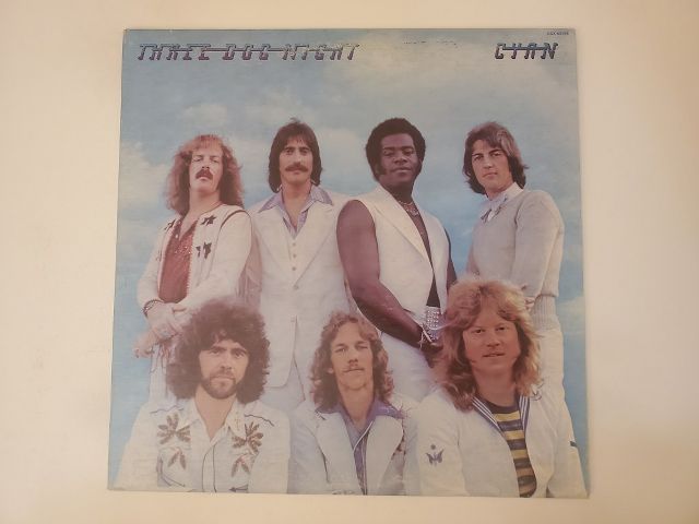 Three Dog Night Cyan vinyl record