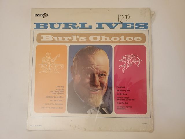 Burl Ives Burl's Choice vinyl record