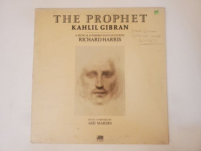 Richard Harris The Prophet vinyl record