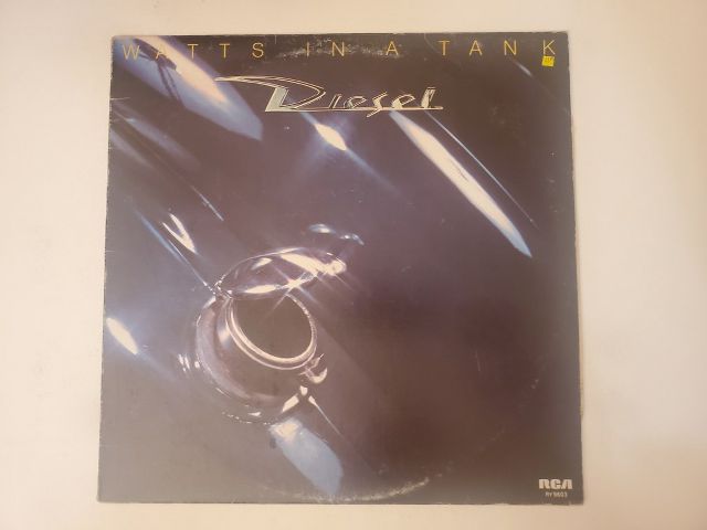 Diesel Watts in a Tank vinyl record