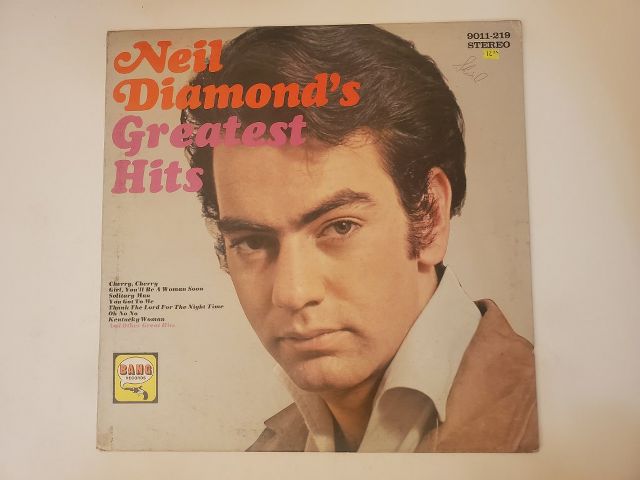 Neil Diamond Neil Diamond's Greatest Hits vinyl record