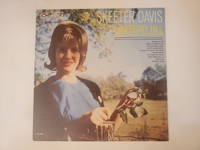 Skeeter Davis Blueberry Hill and Other Favorites vinyl record