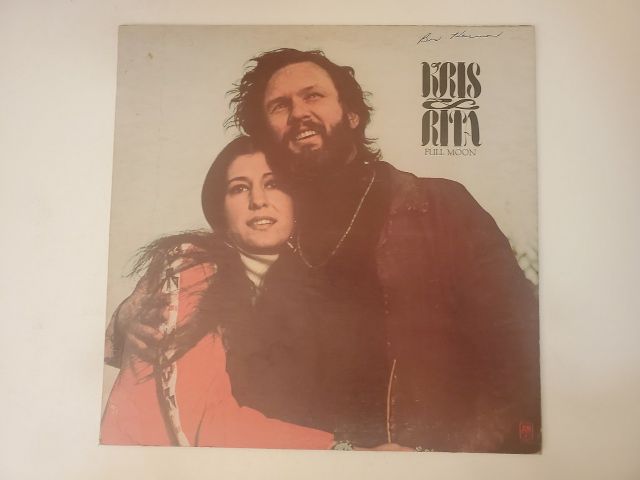 Kris Kristofferson and Rita Coolidge Full Moon vinyl record