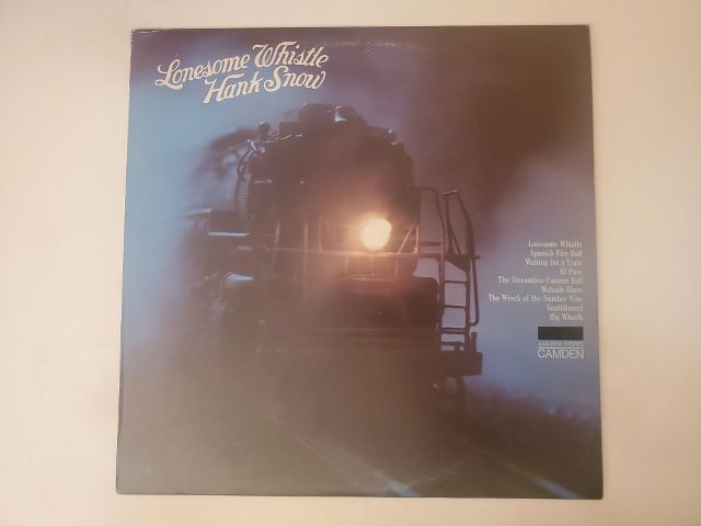 Hank Snow Lonesome Whistle vinyl record