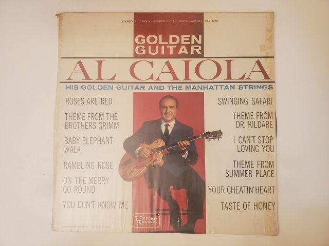 Al Caiola Golden Guitar vinyl record