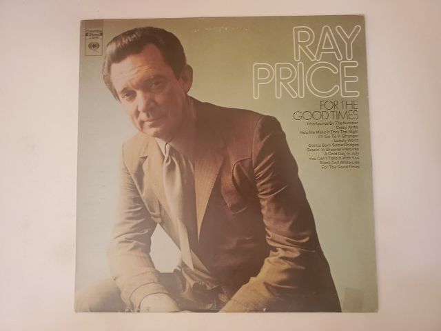 Ray Price For the Good Times vinyl record