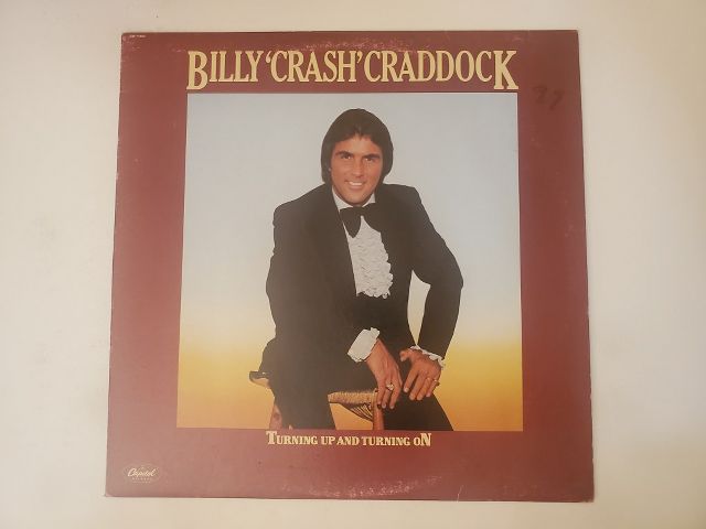Billy 'Crash' Craddock Turning Up and Turning On vinyl record