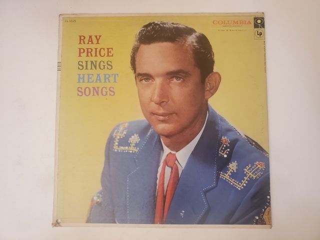 Ray Price Sings Heart Songs vinyl record