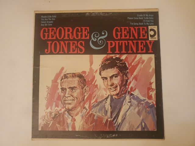 George Jones & Gene Pitney George Jones & Gene Pitney vinyl record
