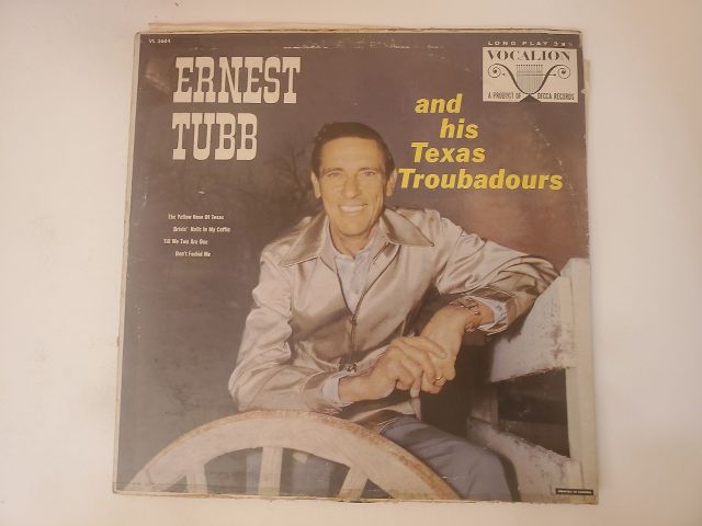 Ernest Tubb and His Texas Troubadours vinyl record