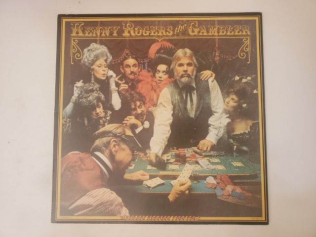 Kenny Rogers The Gambler vinyl record