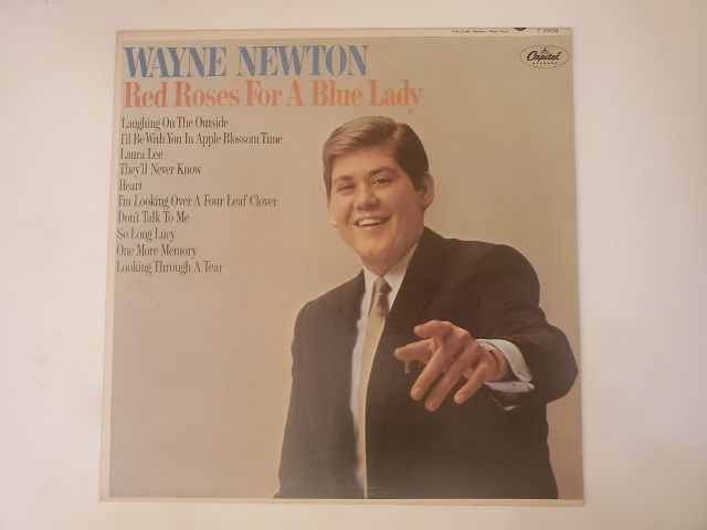 Wayne Newton Red Roses for a Blue Lady vinyl record