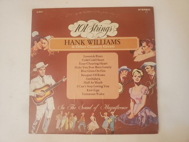 101 Strings Hank Williams & Other Country Greats vinyl record