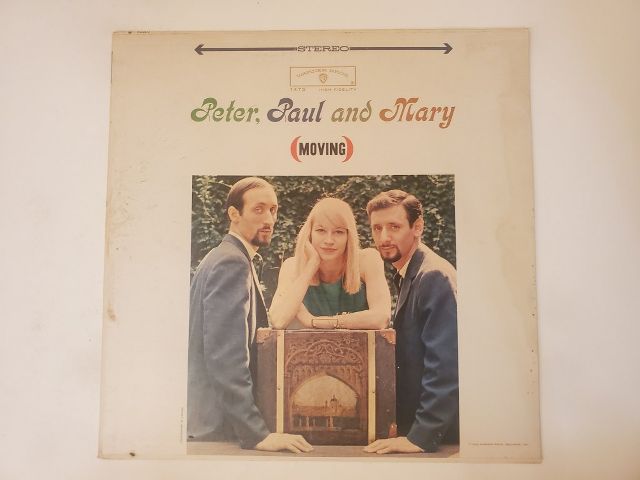 Peter, Paul and Mary Moving vinyl record