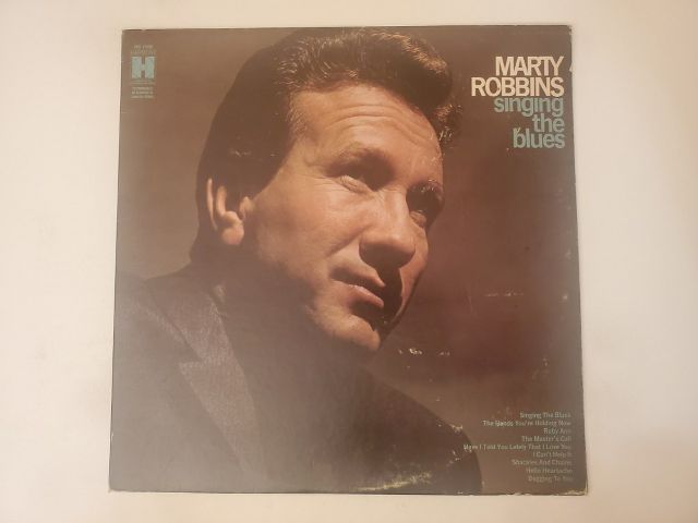 Marty Robbins Singing the Blues vinyl record
