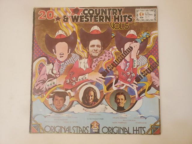 Various Artists 20 Country & Western Hits Vol. 5 vinyl record