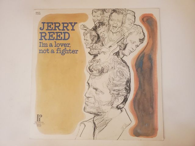 Jerry Reed I'm a Lover, Not a Fighter vinyl record